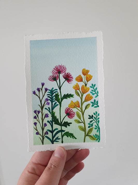 Fall Flowers in bloom